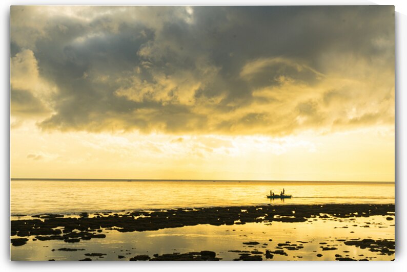 Golden Horizons Drift with the Tide by Bo Insogna