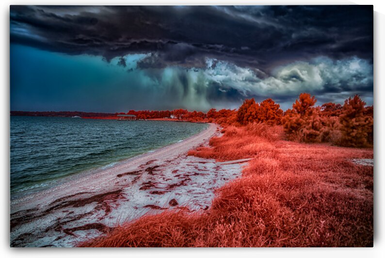 Summer Adventures at Brooms Island Marina: Colorful Beach Storm by Dream World Images