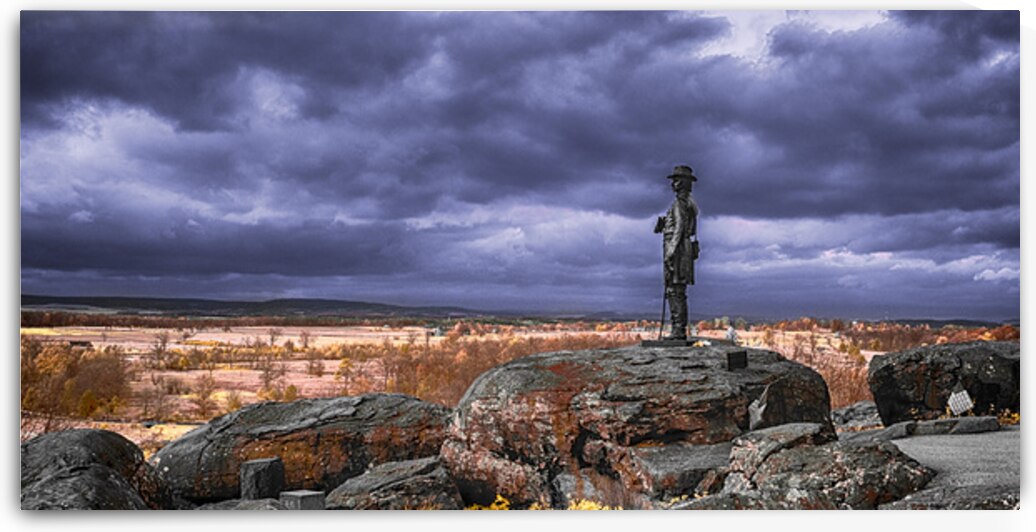 Eternal Watch on Little Round Top by Dream World Images