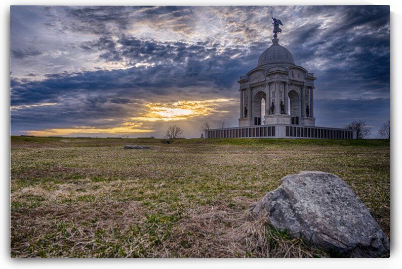 Pennsylvania Monument Sunset by Dream World Images