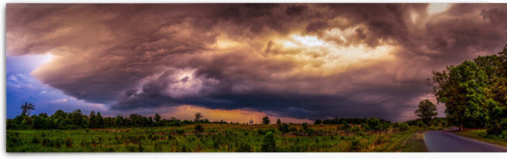 Tempest Over Gettysburg by Dream World Images