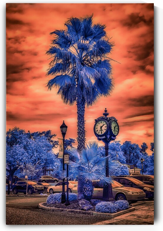 Radiant Dusk: Capturing the Charm of Inverness Florida by Dream World Images