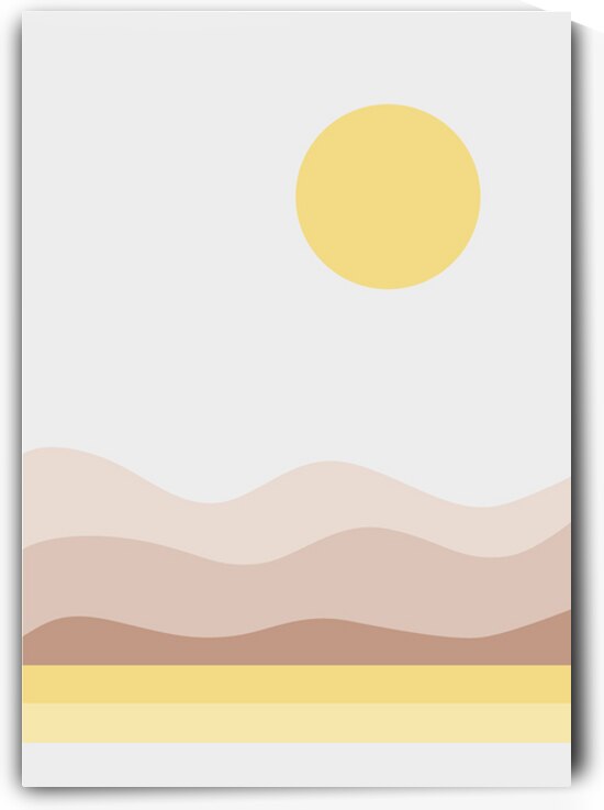 Minimalist art painting. c by Point Art