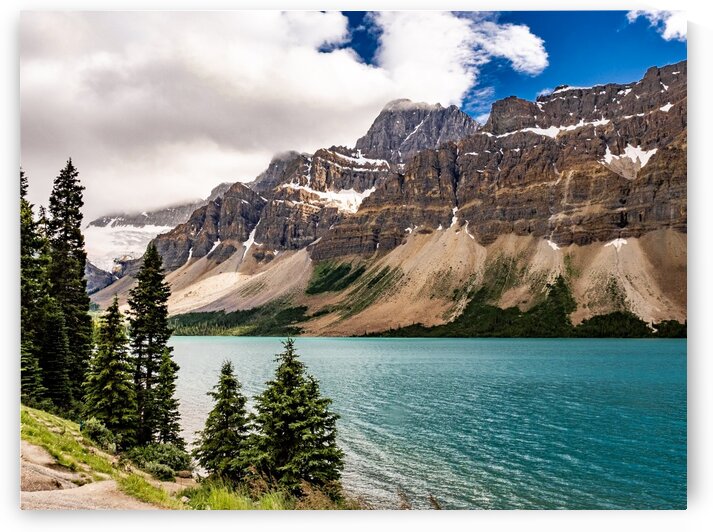 A Lake in Alberta by Dave Therrien