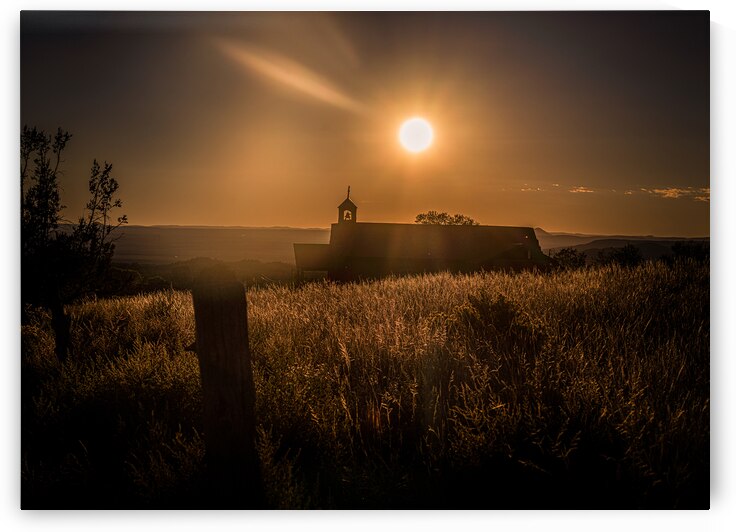 Silhouette in Sunlit Harmony by Dream World Images