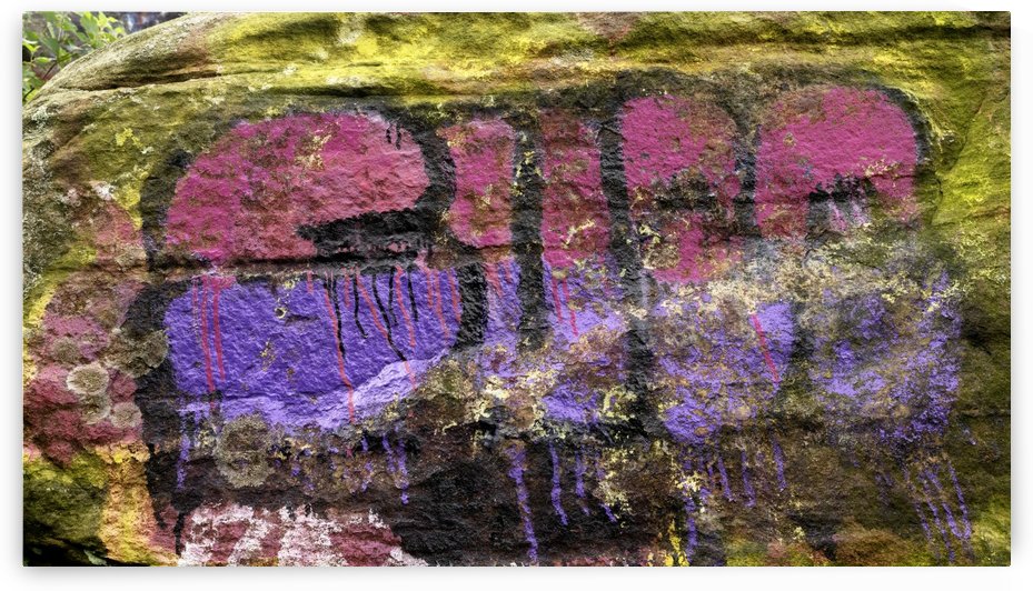 Owens Rock Graffiti by Joe Riederer