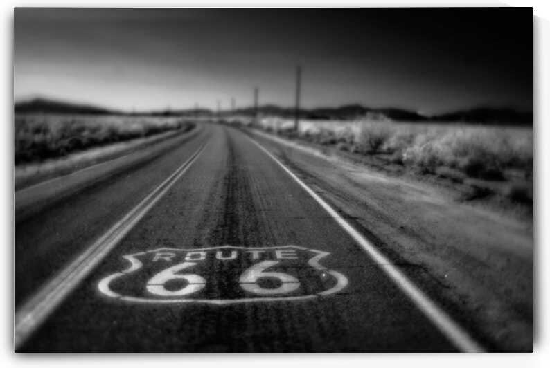 Endless Horizon on Route 66 by Dream World Images