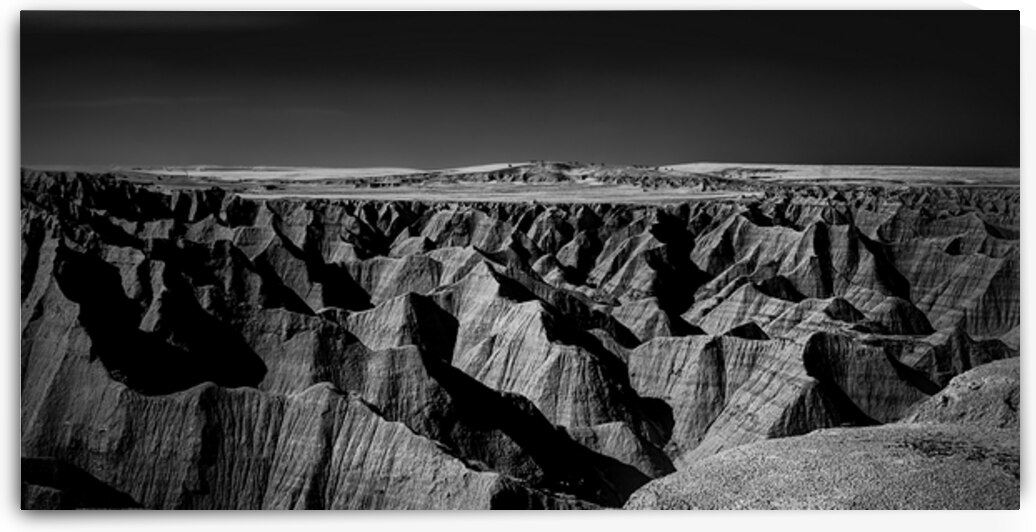 Shadows of the Earth:  A Badlands Vista by Dream World Images