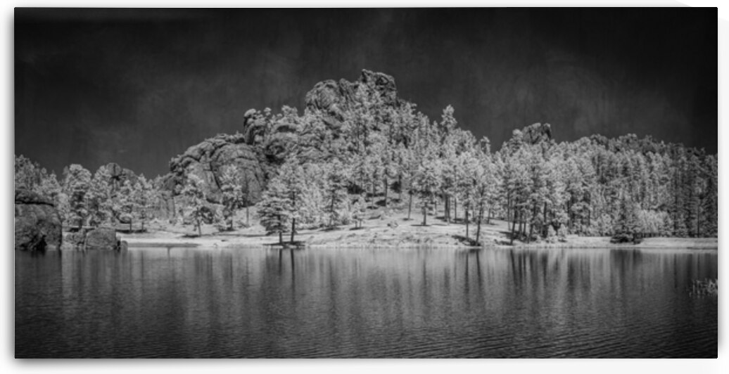 Mystic Shores: A Sylvan Lake Symphony by Dream World Images