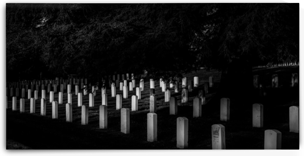 Shadows of Remembrance: Gettysburg National Cemetery by Dream World Images