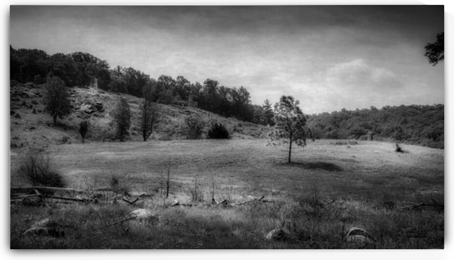 Echoes of Conflict: Little Round Tops Peaceful Remnants by Dream World Images