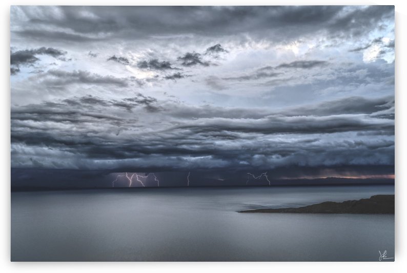 Lightning Over Lake Titicaca by Jackson Brown