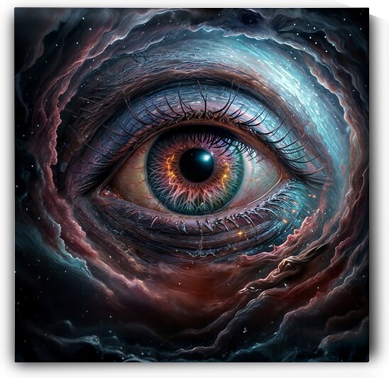  Gigantic Eye  by Aniima Illussiya