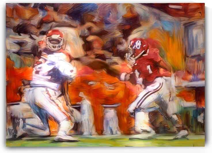 1984 Oklahoma Wishbone Pitch by Row One Brand