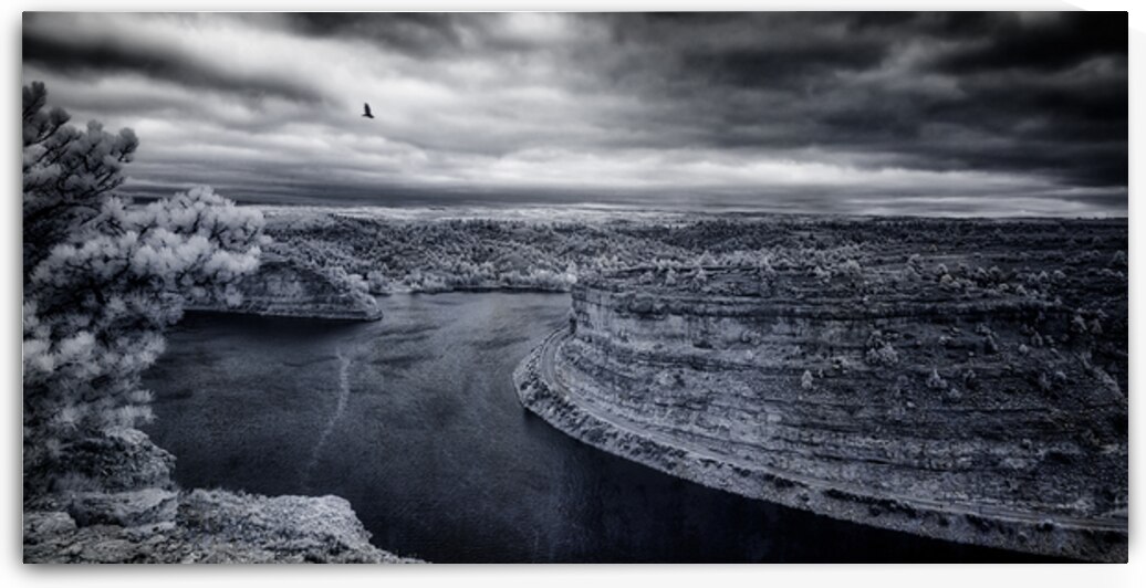 Guernsey Overlook: Weathering the Storm by Dream World Images