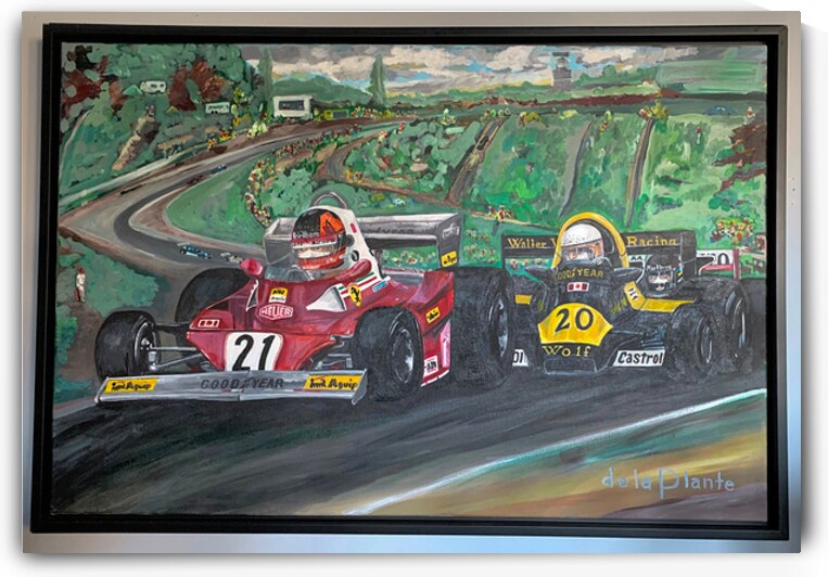 Turn Three by Allan de la Plante