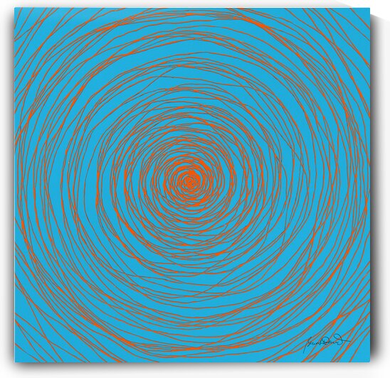 Focus Blue by Benoit David