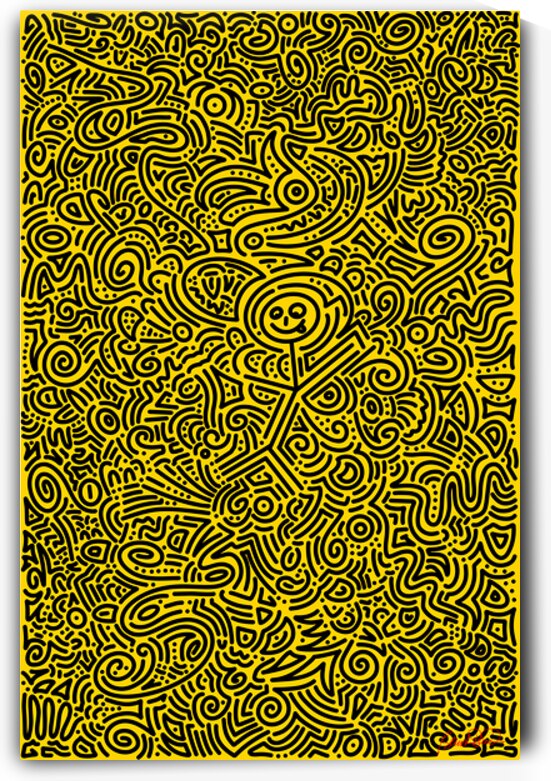 Doodles Fun times by Benoit David