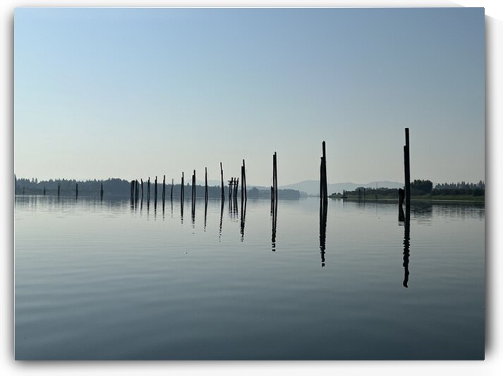 Mirrored Poles by Shane J Stewart