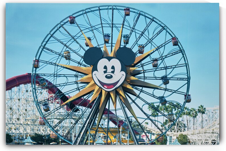 Mickeys Fun Wheel Shot on 1930s Film Camera by Ryan Cameron