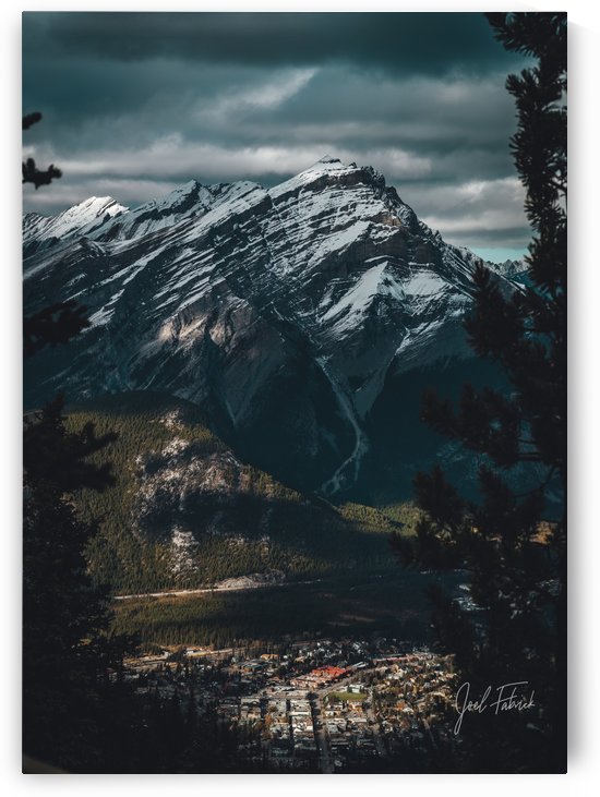 Cascade Mountain Moody Views by Joel Fabrick