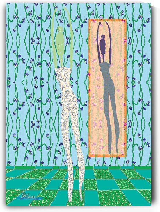 The Blue Ballerina  - NA by Shalva Avshalom