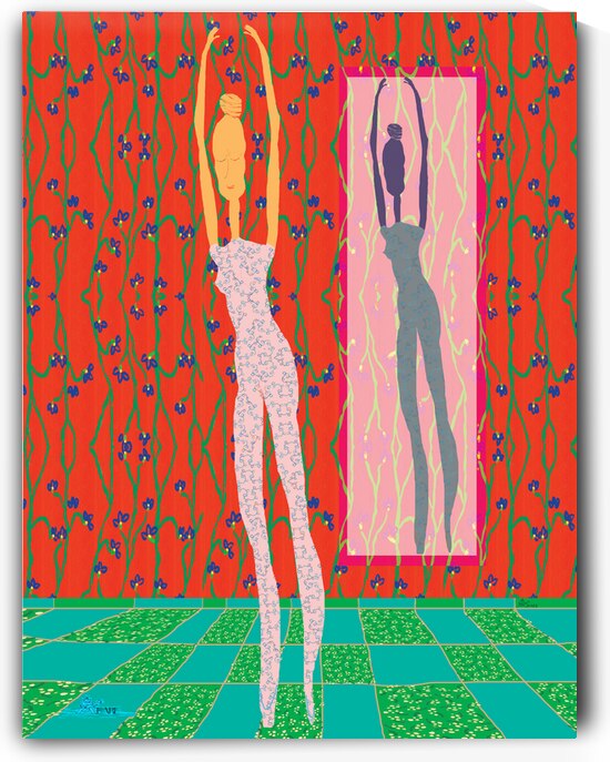 The Red Ballerina - NA by Shalva Avshalom