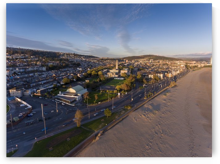 Swansea Bay and Victoria Park UK by Leighton Collins