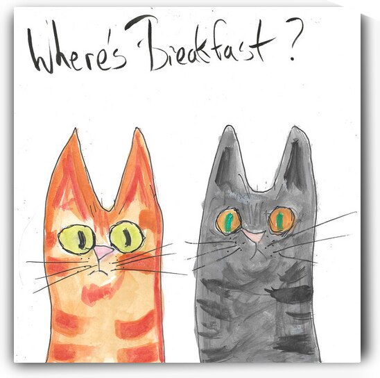 Where’s Breakfast by Robert Burton