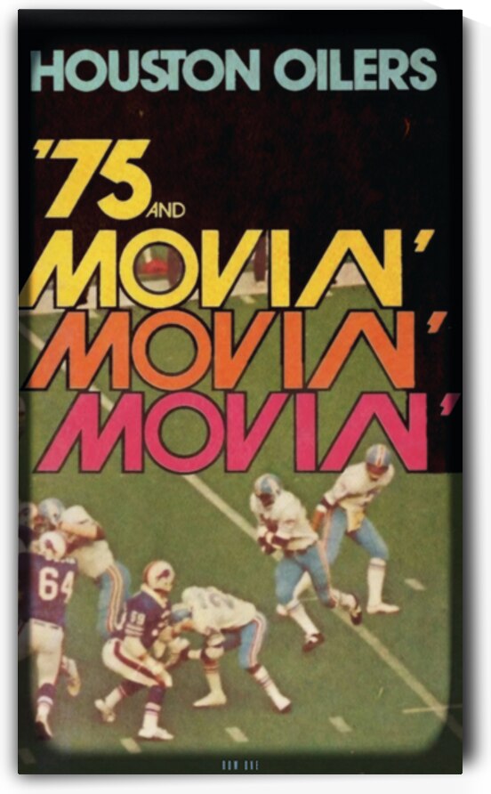 1975 Houston Oilers Viewfinder Slide by Row One Brand
