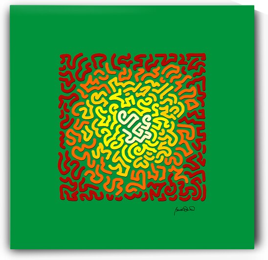 Wiggle it green by Benoit David