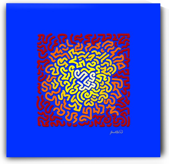 Wiggle it blue by Benoit David