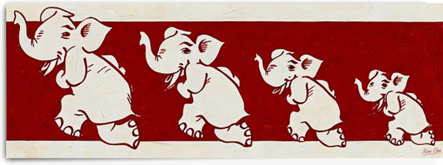 1982 Alabama Art by Row One Brand