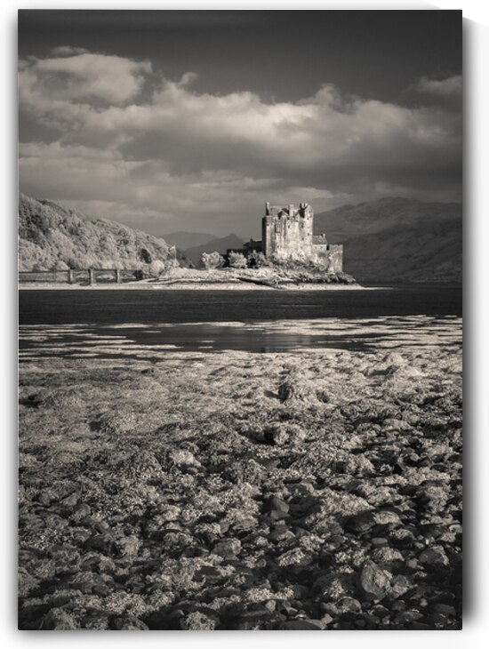 Eilean Donan Castle Infrared by Dave Bowman