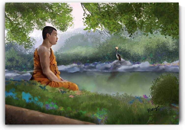 La paix du coeur by KaRay Illustrations