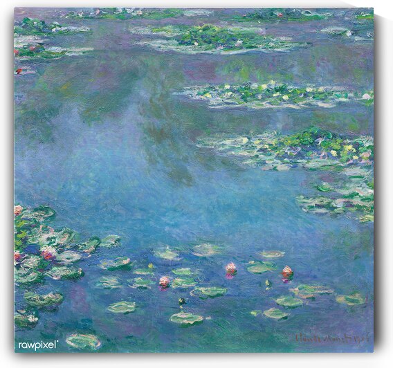 Whispers of Water Lilies – An Impressionist Dre by Mostafa Ahmed