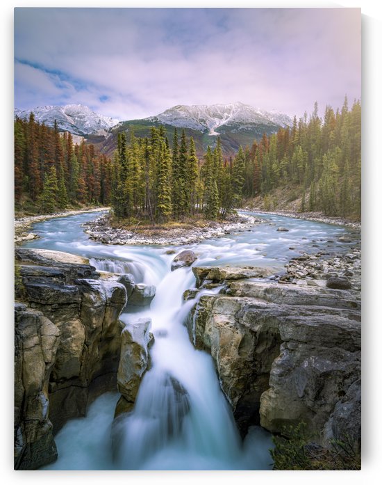 Sunwapta Falls Final (1 of 1) by Pinaki B