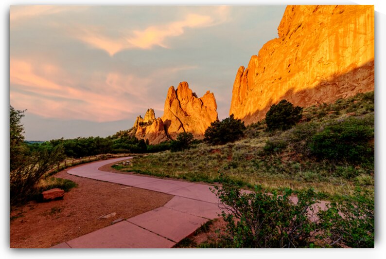 Morning Glow At Garden Of Gods by Jennifer White