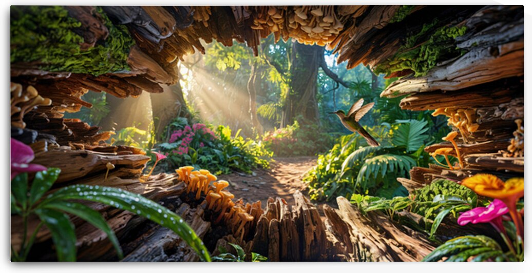 Suspended Logamation  by Byron Johnson