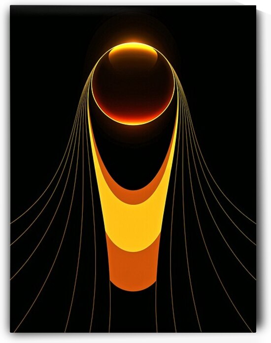 Golden Modernity  1  by Byron Johnson