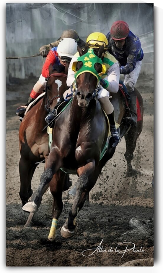           Driving for Home.                      by Allan de la Plante