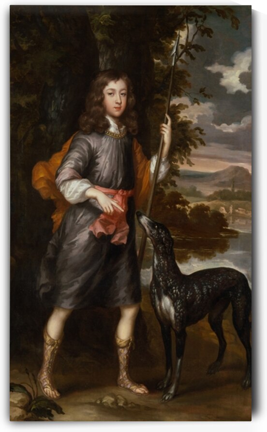 Portrait of a Boy [ca. 1685] by Willem Wissing [1656–1687] by MyCozyFineArt