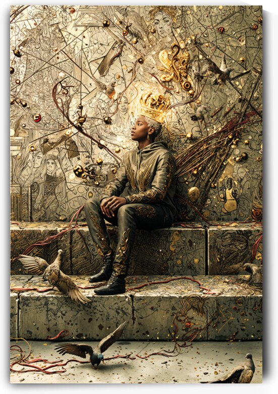 Royal Concrete Throne 1 by Kenfolkz: The Gallery