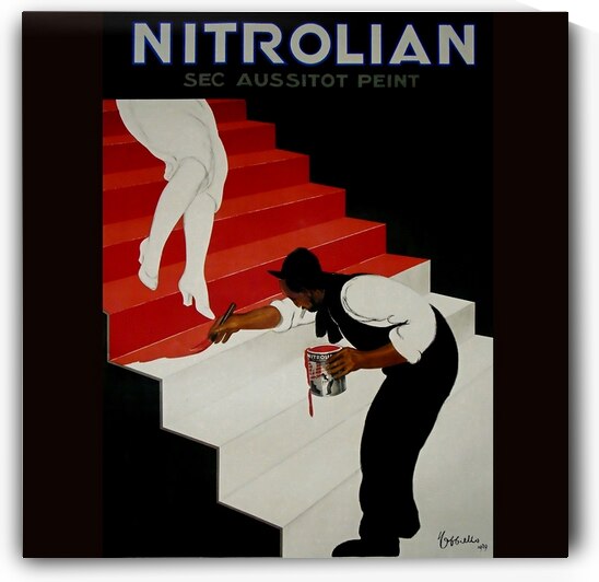 Leonetto Cappiello’s Nitrolian Paint Vintage Advertising Poster  by Fabricci