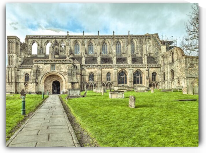 Historic Malmesbury Abbey in the Cotswolds Wiltshire UK by Assaf Frank