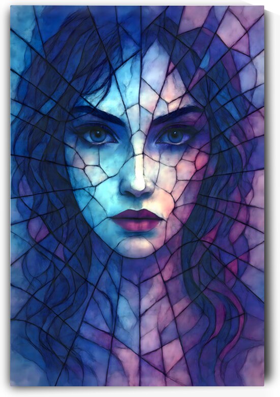 Whispers Behind the Glass by Nisuris Art