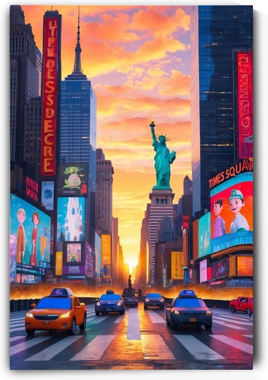 Times Square by Dmitry Linkov