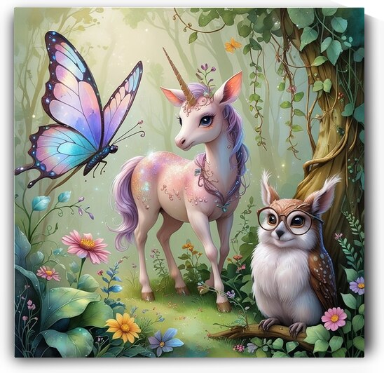 Unicorn Illustration by Dmitry Linkov