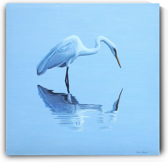 Ron Plaizier   Quite Reflection by Ron Plaizier   Wildlife Artist
