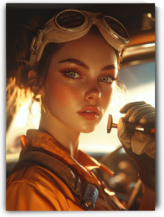 Athletic Pin up  36 by Classic Metal Pinup